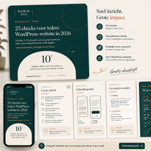 Gratis checklist voor het beoordelen van een bestaande WordPress-website